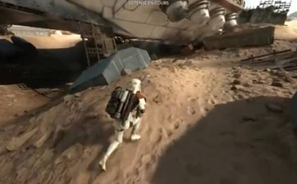 Extrait Star Wars Battlefront pour console de jeu