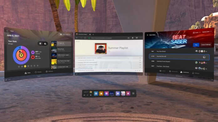 mise à jour accessibilité Oculus Quest